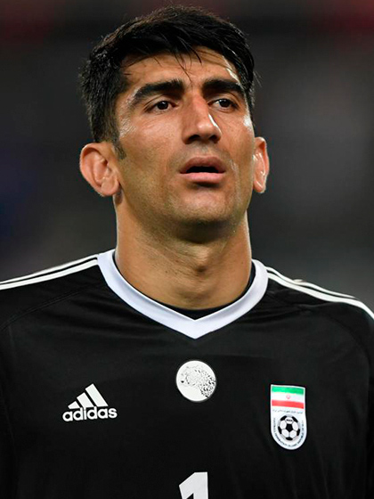 Jugador Alireza Beiranvand