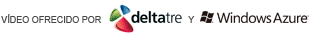 Logotipo de 'Deltatre' y 'Windows Azure'