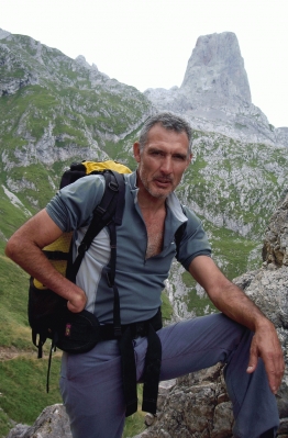 Valentín Ruiz, uno de los montañeros discapacitados