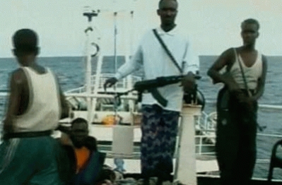 Un grupo de piratas