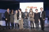 En la entrega de premios
