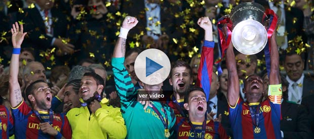 El Barcelona vuelve a tocar el cielo </br>en Wembley