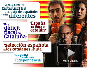 <center>Los catalanes responden... a las preguntas del resto de España</center>