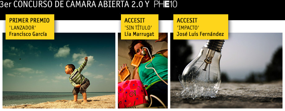 Conoce a los ganadores del III concurso de fotografía Cámara Abierta 2.0 y PHoto España