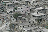 La desvastación de Haiti, desde el aire