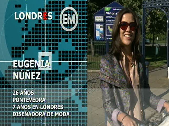 Españoles en el mundo - Londres - Eugenia
