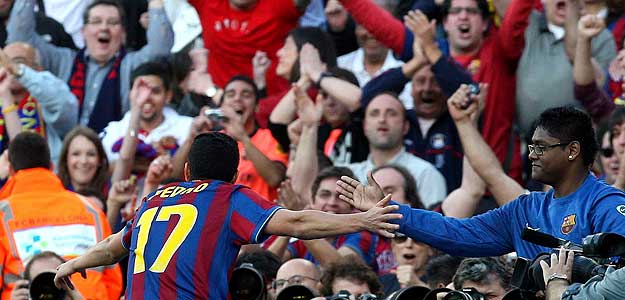 El canterano Pedro ha sido una de las sorpresas de la temporada y de Barça campeón de Liga.