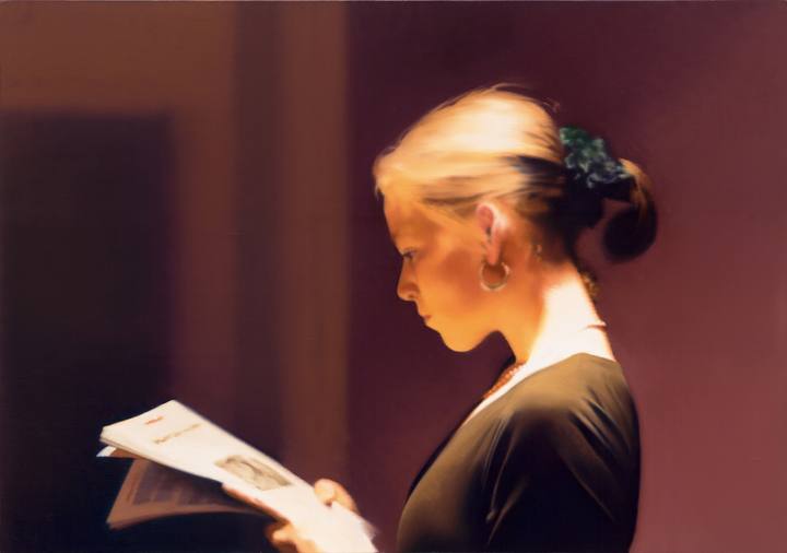 Gerhard Richter. ’Leyendo’ (1994). San Francisco Museum of Modern Art.