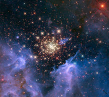 La nebulosa NGC 3603, en la constelación de Carina