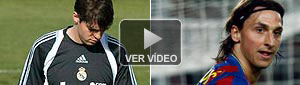 Kaká e Ibrahimovic, bajas para el Madrid-Barcelona