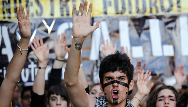 Manifestación de Democracia real ya en Madrid