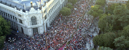 La manifestación en Madrid: Fría y sin consignas
