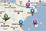 El mapa de la suerte de la Lotería de Navidad 2009: así se ha repartido el Gordo