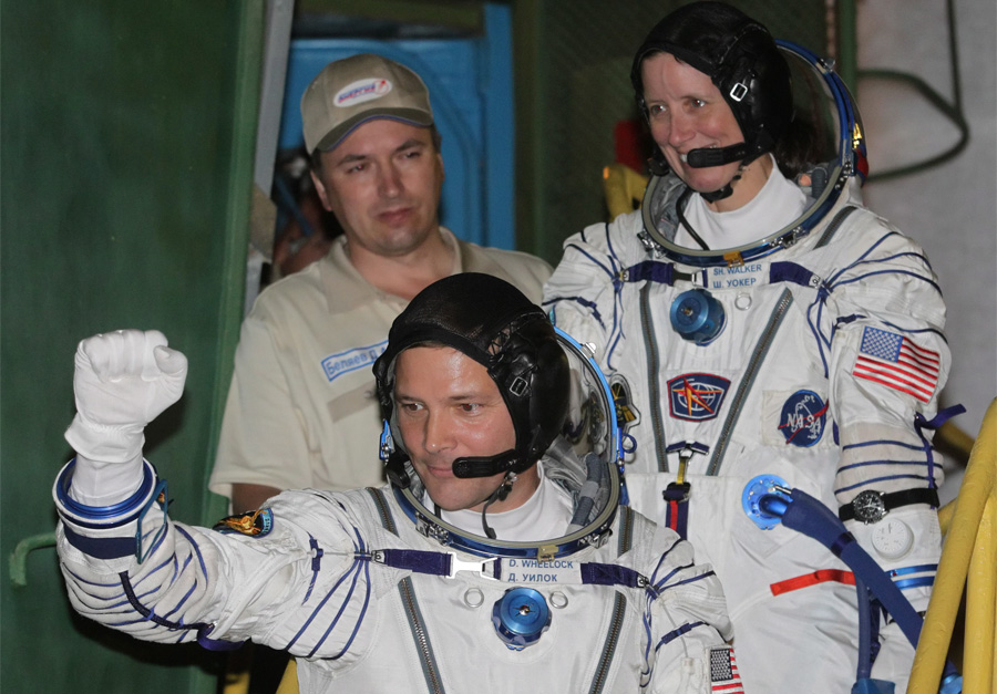 La NASA despega desde Kazajistán