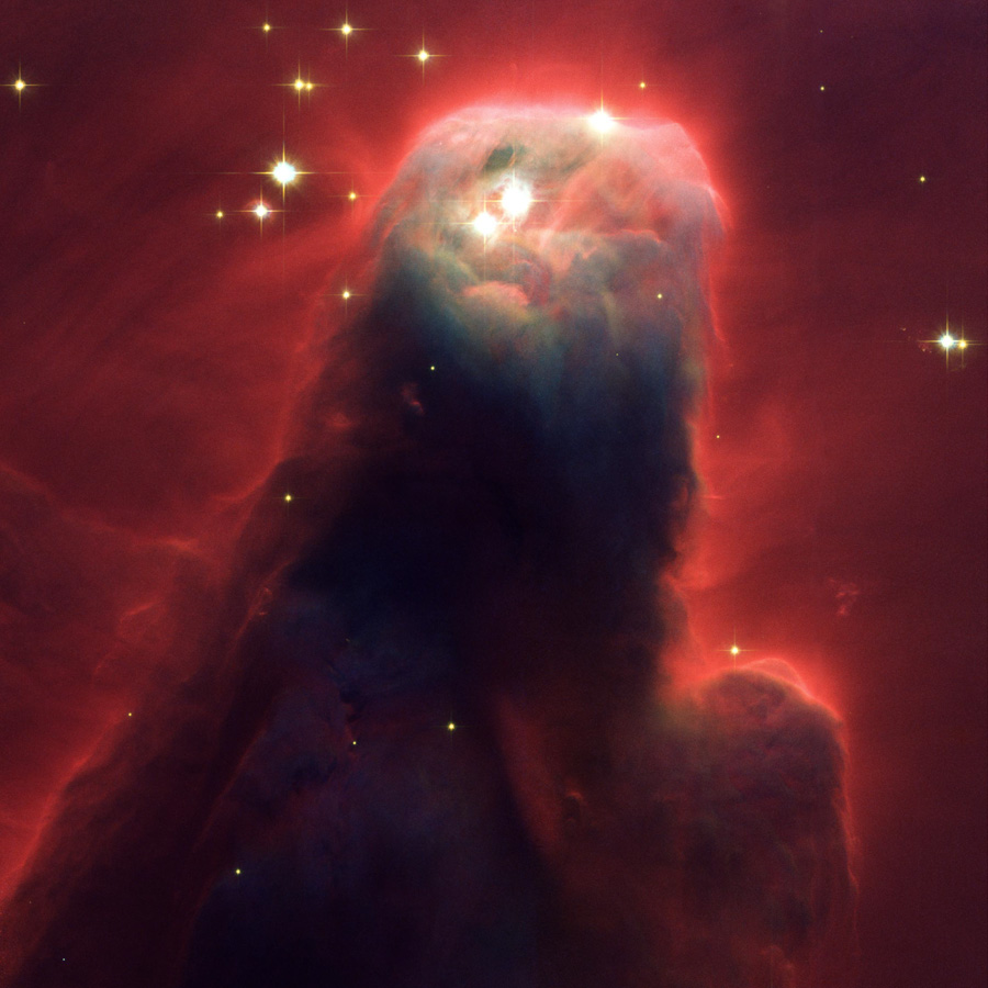 La Nebulosa del Cono, vista de cerca