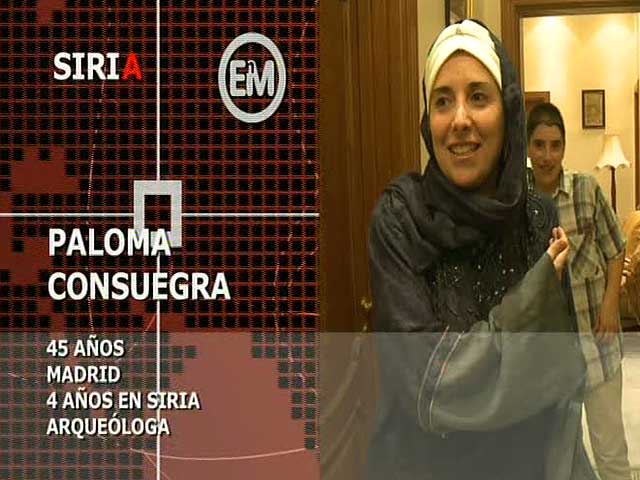 Españoles en el mundo - Siria - Paloma