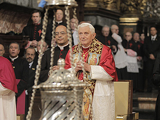 Ver vídeo  'El Papa Benedicto XVI en Santiago de Compostela'