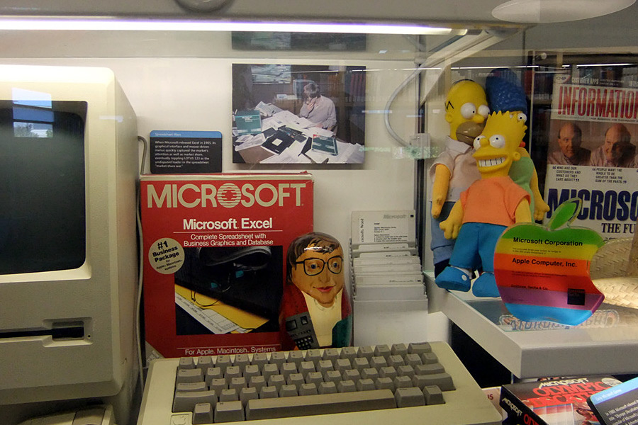 Recordando viejos tiempos en Microsoft