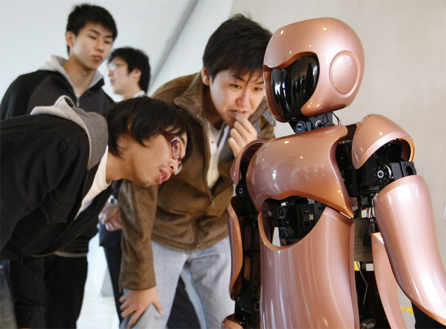 El robot que quiere hacer amigos