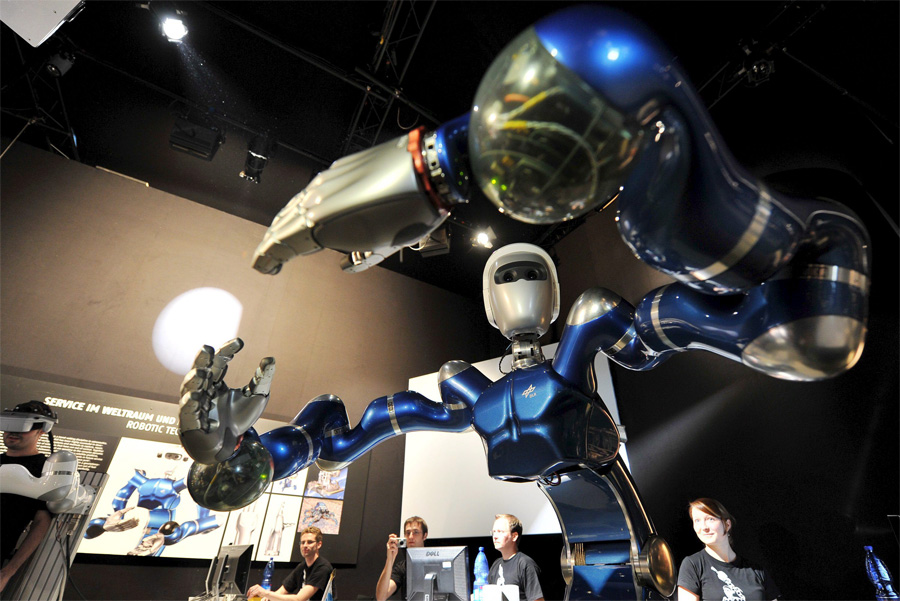 Robots humanoides para viajar al espacio