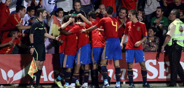 La selección española Sub 21 prepara el Europeo.
