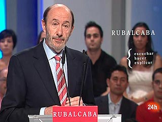 Ver vídeo  'Rubalcaba agradece al PSOE el apoyo recibido'