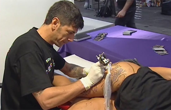 tatuajes en zaragoza. Se celebra en Zaragoza una convención internacional del tatuaje