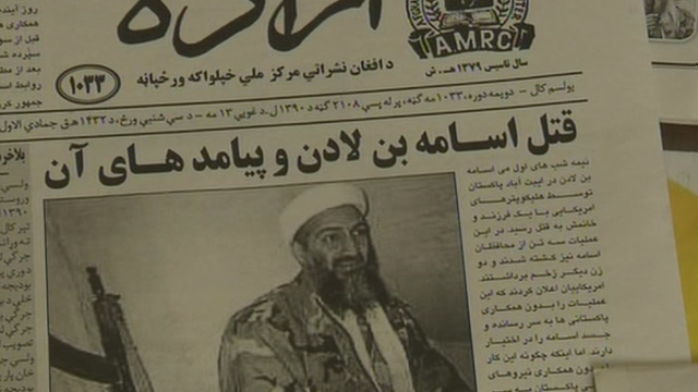 Reacciones en Afganistán a la muerte de Bin Laden