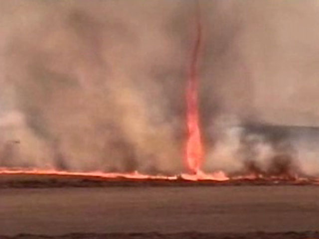 Tornado de Fuego en Brasil