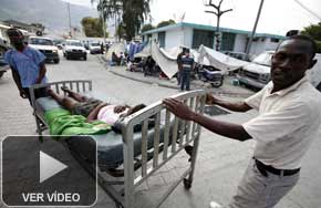 TVE visita un hospital haitiano