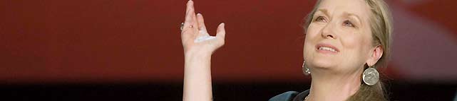 Meryl Streep recibe el Donostia sintiéndose "orgullosa de ser actriz"