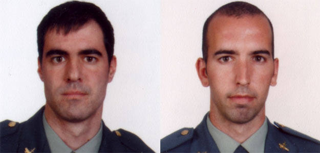 Los guardias civiles Carlos Sáenz de Tejada y Diego Salva Lezcaun han sido asesinados en el atentado de ETA en Mallorca.