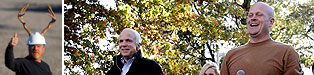 FOTOGALERÍA: <b>McCain recorre Ohio en autobús y hace campaña con 'Joe el Fontanero'</b>