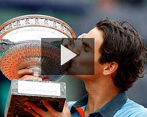 <center>Federer, nuevo rey de Roland Garros</center>