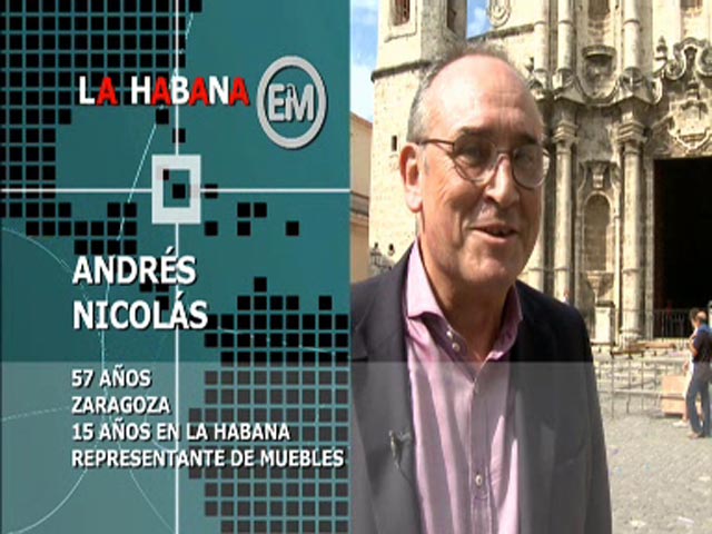 Españoles en el mundo - La Habana - Andrés