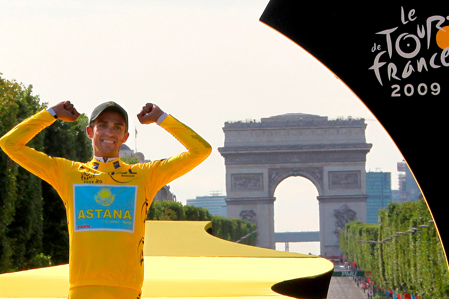 Contador se impone incluso al regreso de Armstrong