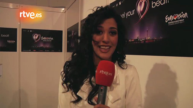 Eurovisión 2011 - "Intentaré volver a presentarme a Eurovisión 2012"