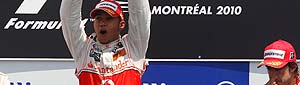 Hamilton, victoria y nuevo líder; Alonso vuelve al podio