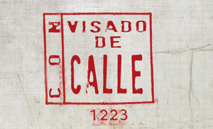 Logo del programa "Con visado de calle"