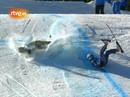 El skicross es el deporte debutante en estos JJOO de invierno de Vancouver. Se caracteriza por el espectáculo y por las impactantes caídas.