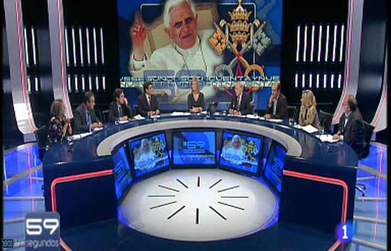 Rafael Navarro Valls y Antonio Aramayona se sumaron a la mesa de 59 segundos para debatir sobre el significado de la visita del Papa a España