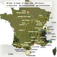 Sigue el Tour de Francia en TVE y RTVE.es